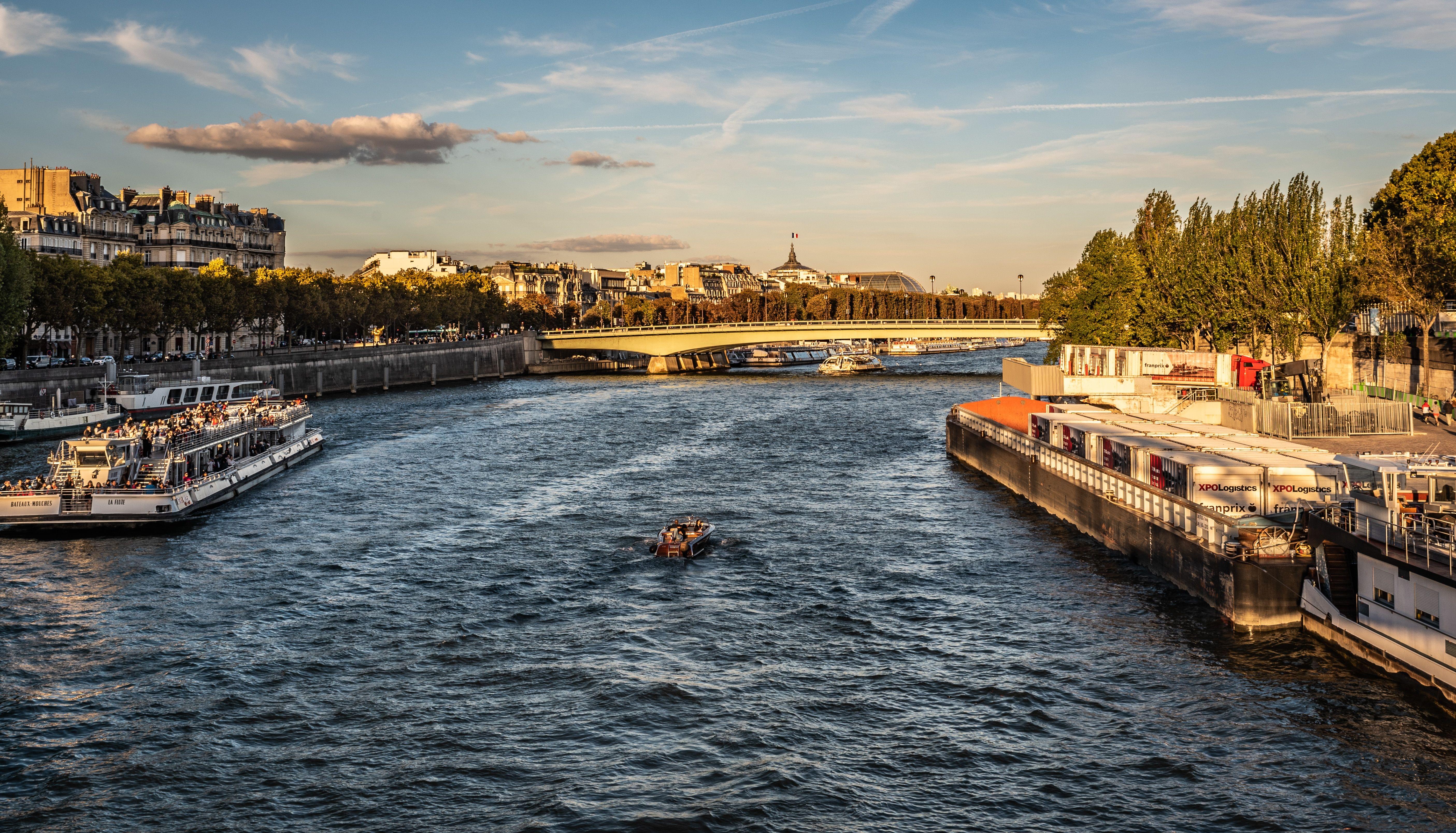 Seine river boat cruise