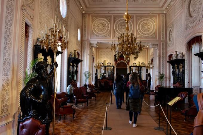 Visiting Room inside Pena Palace