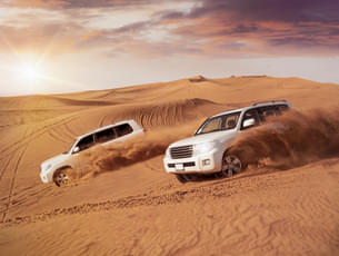 Experience the thrill of Dune Bashing in Dubai