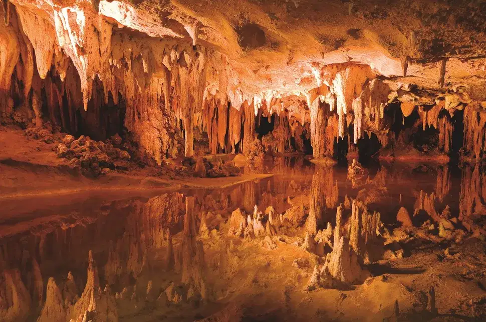 Marvel at the Stalactites and Stalagmites