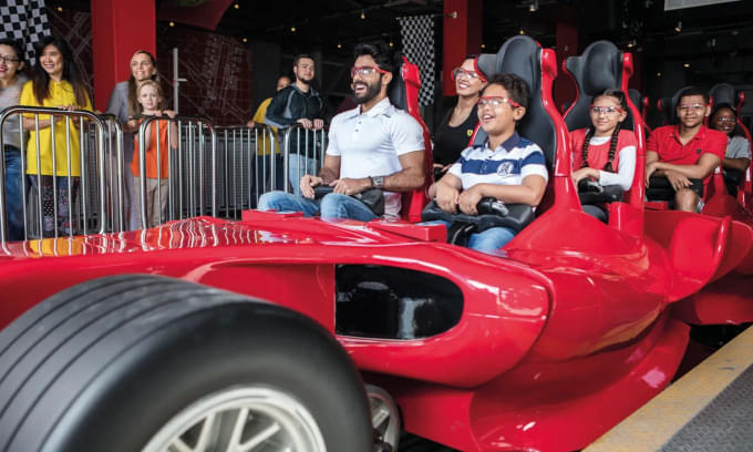   Ferrari World Abu Dhabi & IMG Worlds of Adventure Tickets