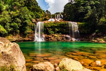 Lyngksiar Falls, Meghalaya