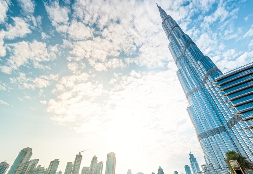 Enjoy the amazing views from this 828 meter high architectural marvel
