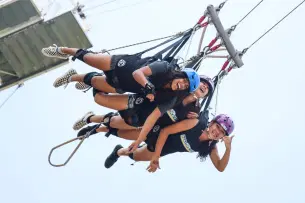 Giant swing at Skypark Sentosa
