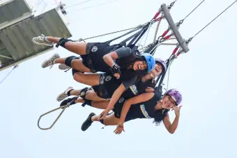 Giant swing at Skypark Sentosa