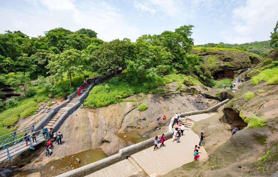 Kanheri Caves Guided Half Day Sightseeing Tour from Mumbai Image