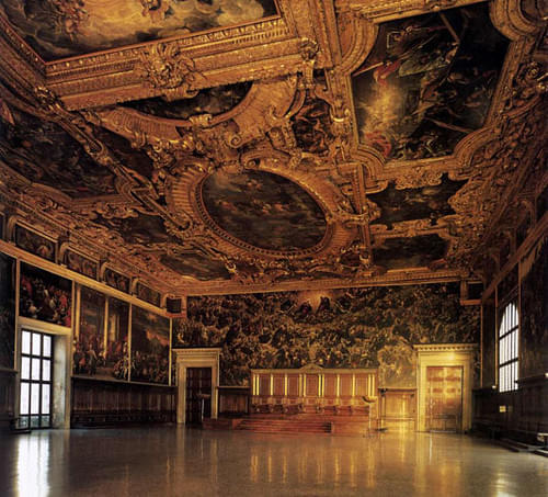 The Sala del Maggior Consiglio