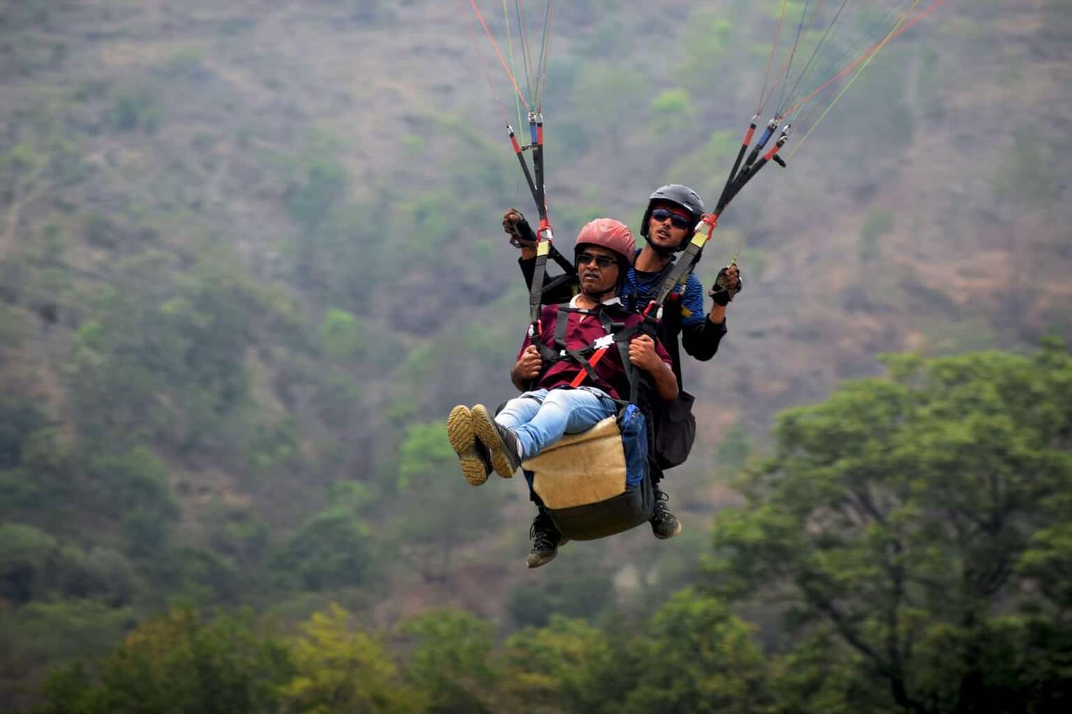 Paragliding in Rishikesh