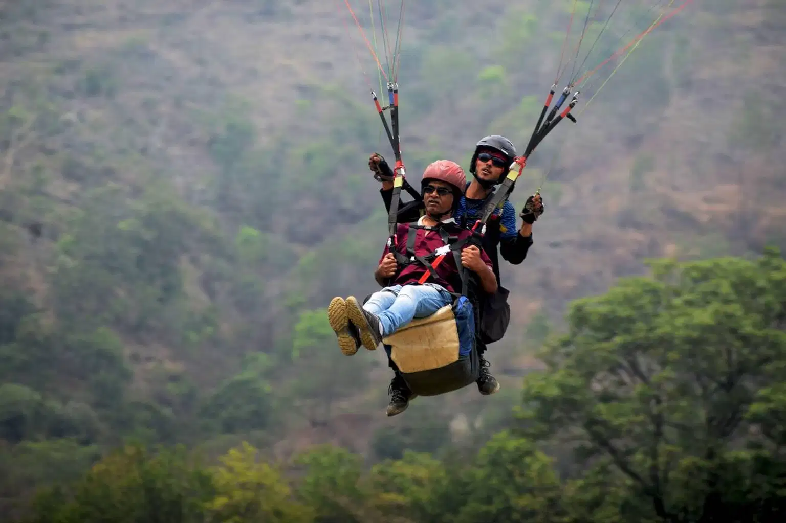 Paragliding in Rishikesh