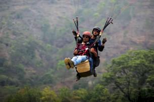 Paragliding in Rishikesh