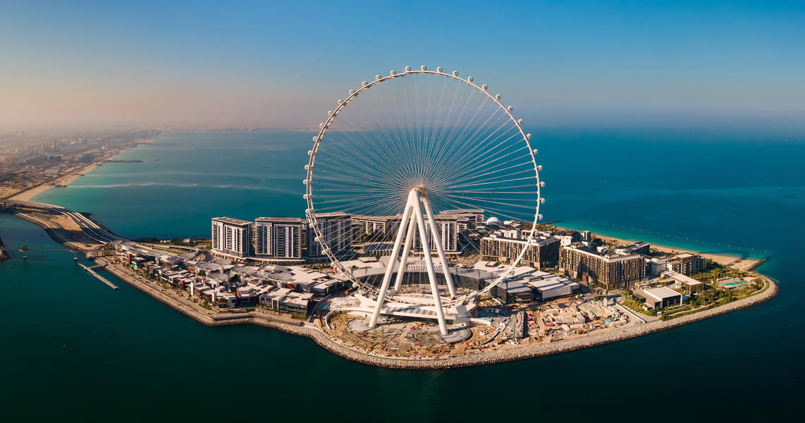Aerial view of Ain Dubai