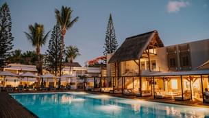 Gorgeous exterior of Veranda Tamarin Hotel and Spa, Mauritius