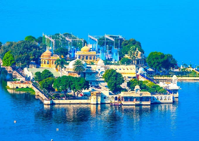 Admire the stunning Jag Mandir Palace, famed for its royal grandeur