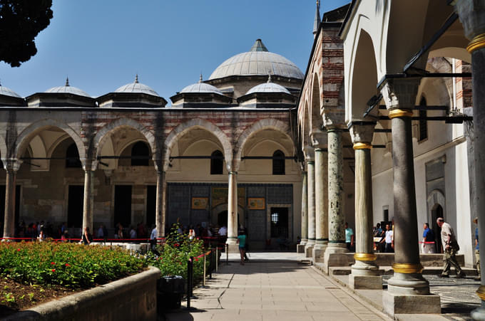 Topkapi Palace From Outside 
