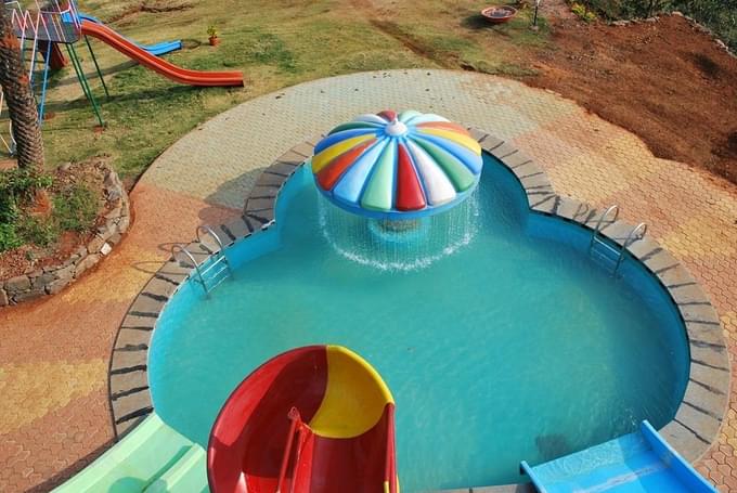 Indulge in water slides