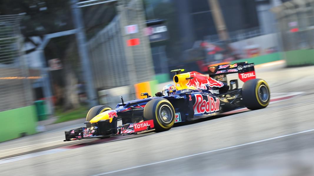 Hold your nerves as you see redbull fantastic F1 car