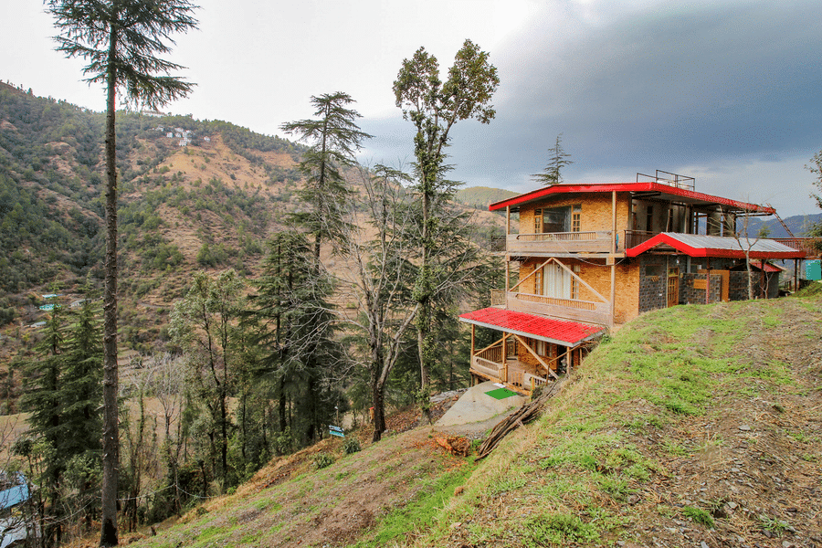 A Wooden Cottage Stay In The Hills Of Chail Image