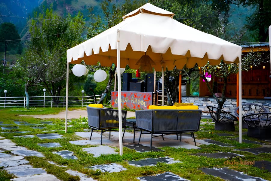 Luxury Riverside Camping in Kasol Image