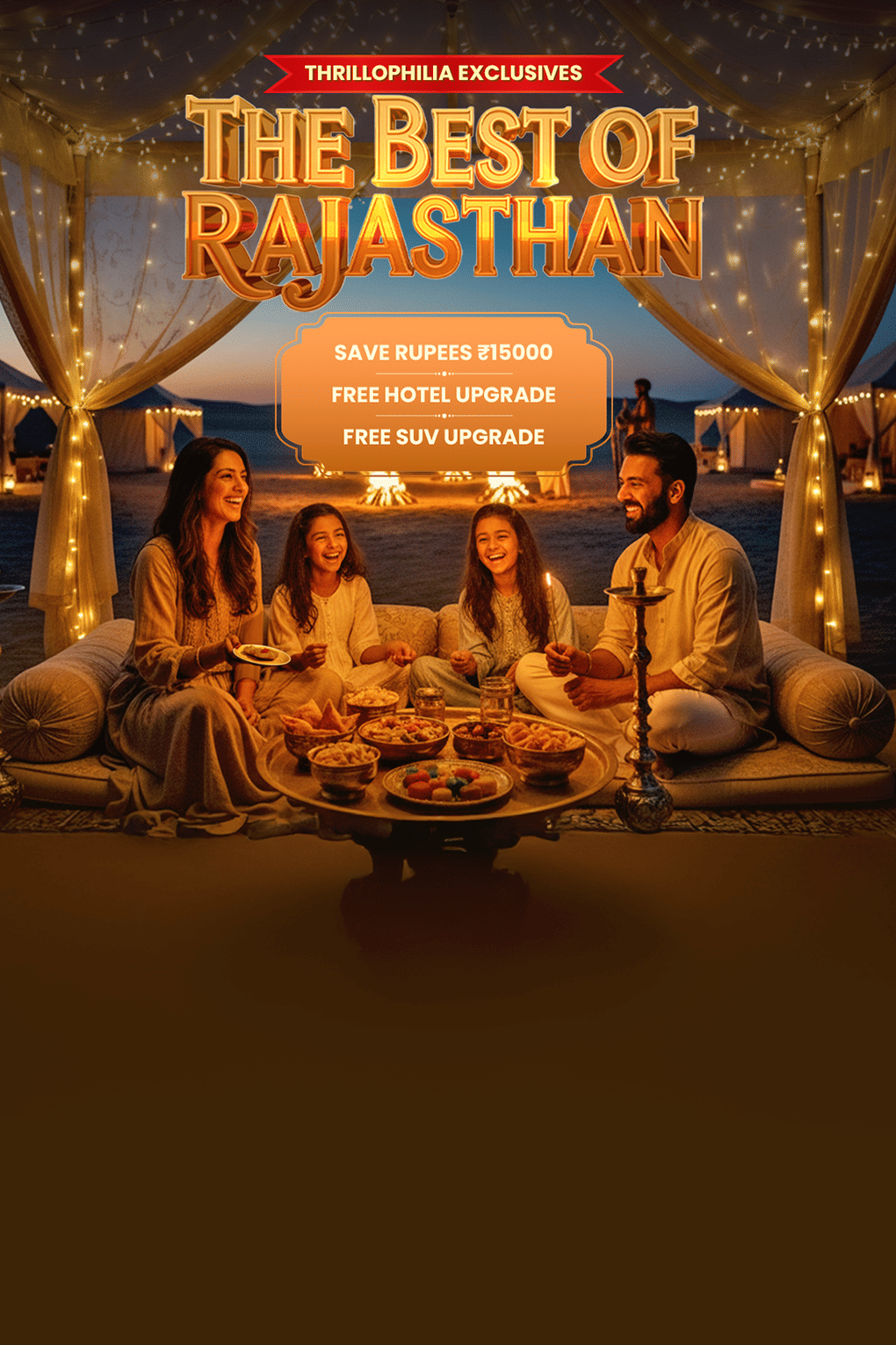 Luxury Rajasthan, Smart Price - Full Circuit