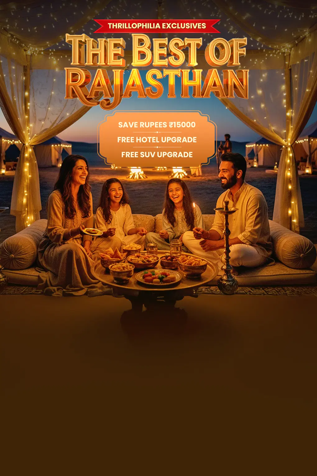 Luxury Rajasthan, Smart Price - Full Circuit