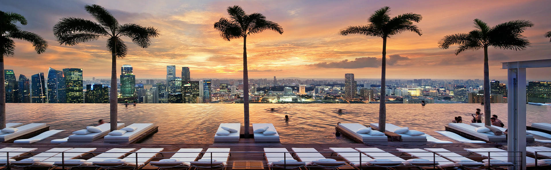 Marina Bay Sands Infinity Pool Overview