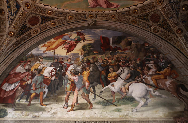 Paintings and Frescoes in Vatican Museums