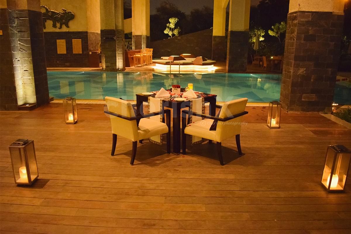 Private Poolside Candlelight Dinner at Vivanta