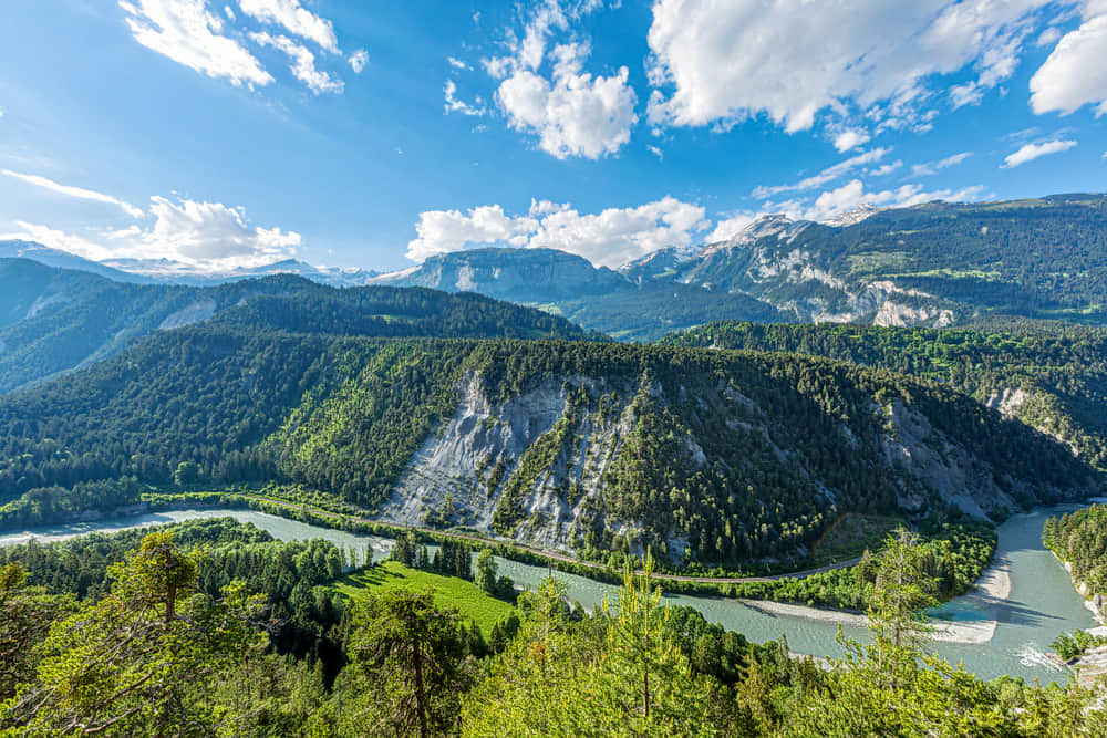 The Ruinaulta (Swiss Grand Canyon)