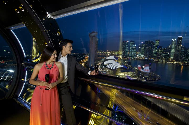 Visit Singapore Flyer Sky Dining for a Perfect View of the City