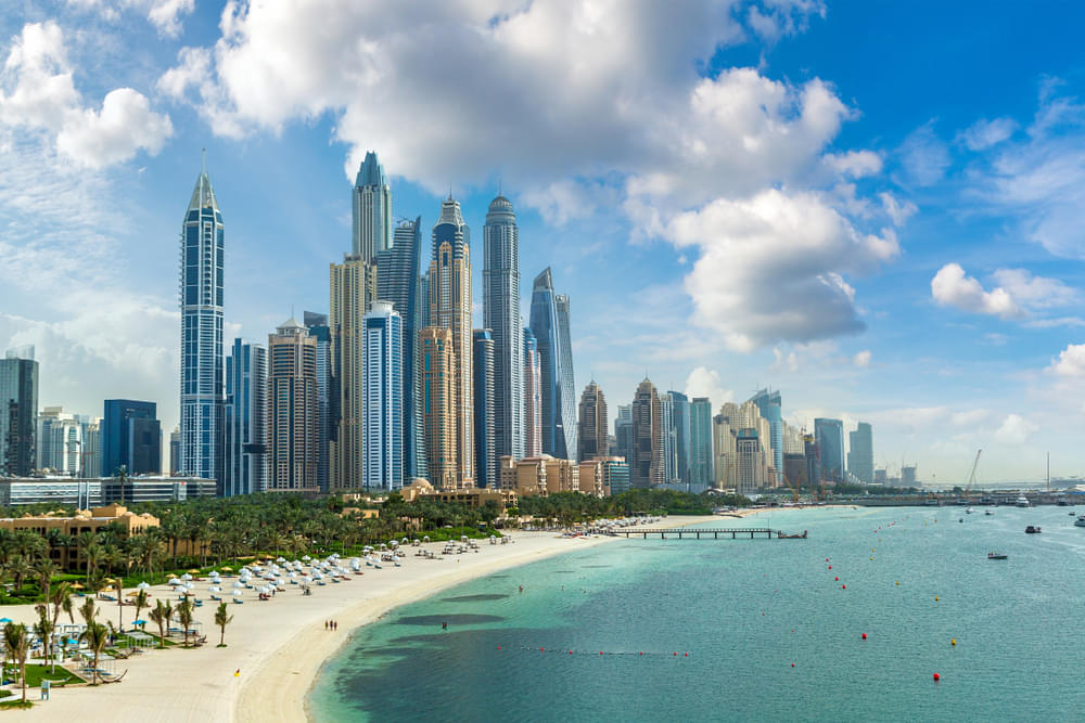 Marina Beach Dubai Overview