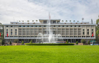 Visit Independence Palace and stand at the exact spot where the Vietnam War officially ended in 1975