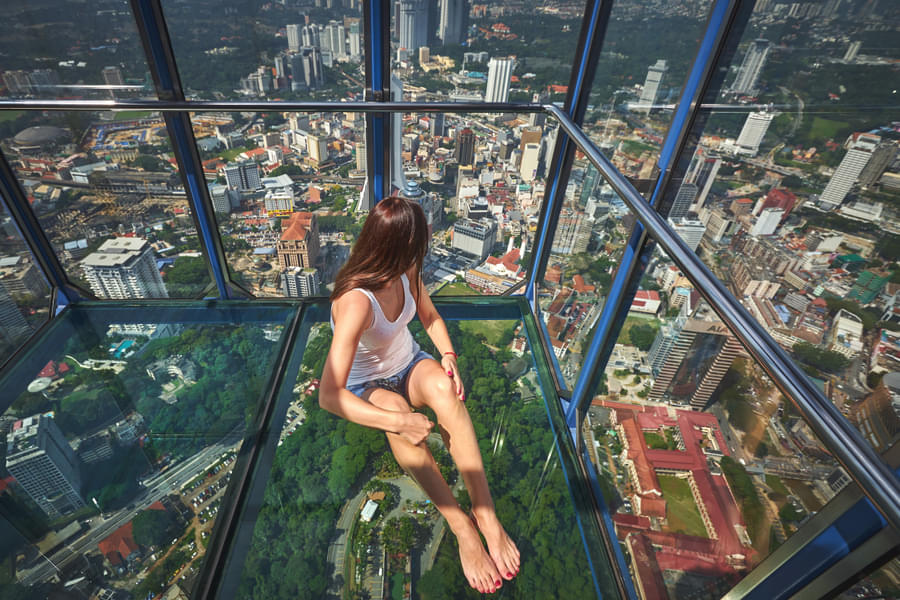 Get stunned by the city views from the top of the tower