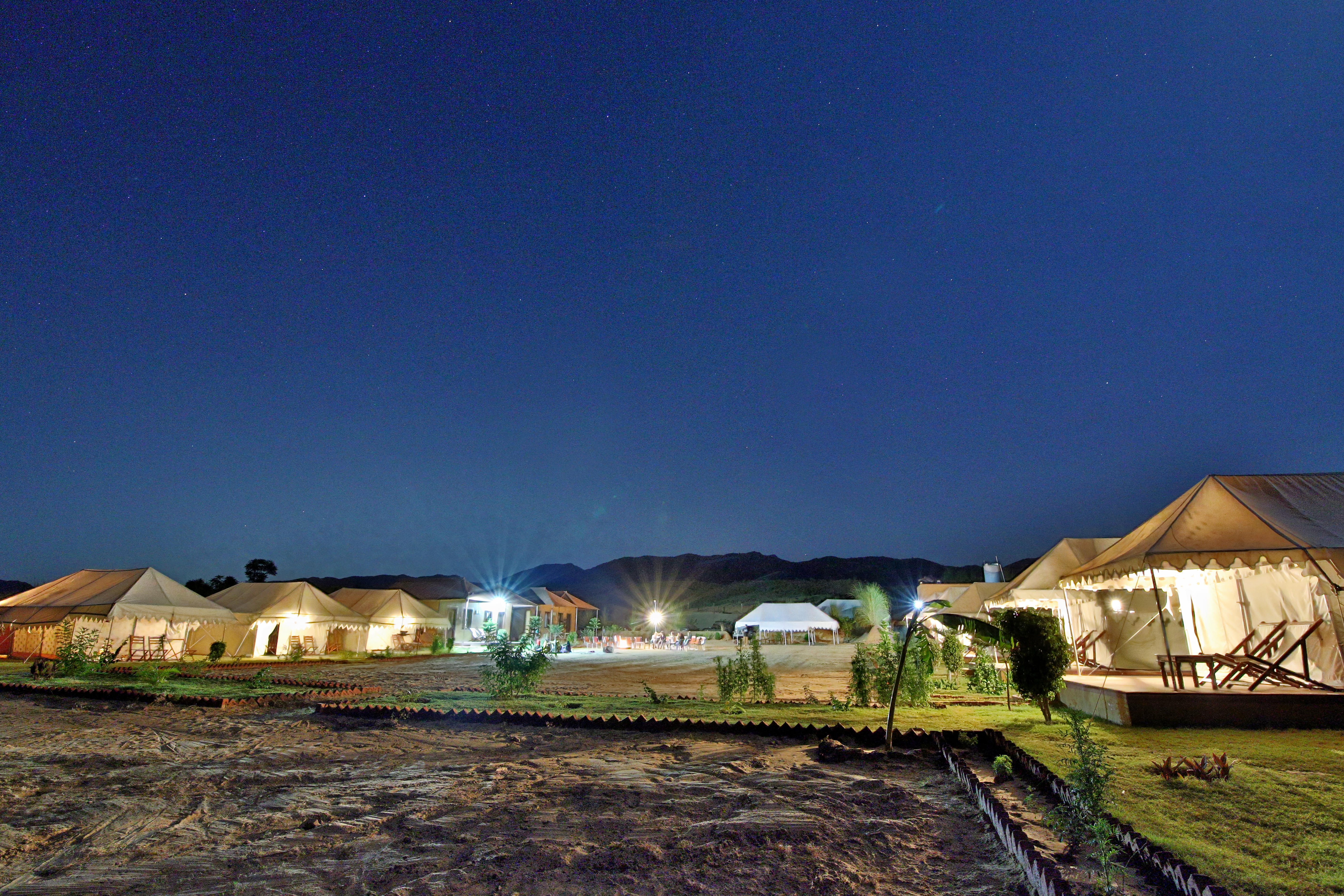 Camping In Pushkar Rajasthan