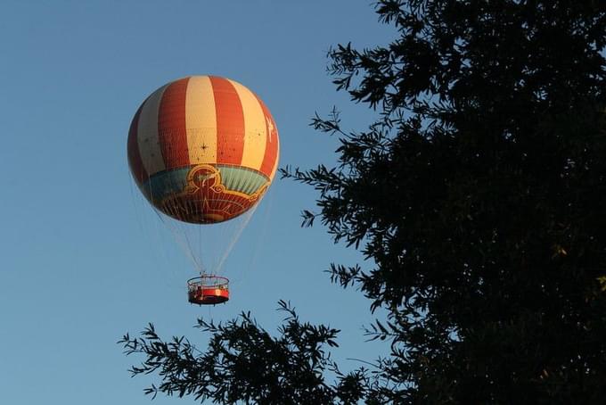 Hot Air Balloon in Aerophile Disney Springs