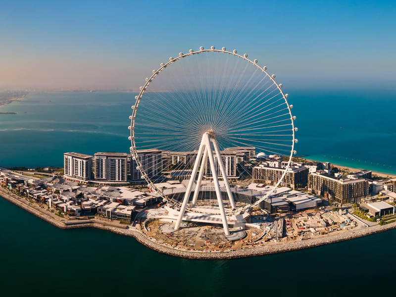 Ain Dubai Views & Super Yacht Cruise