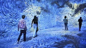 Explore the amazing combination of contemporary art with music in the Remastered