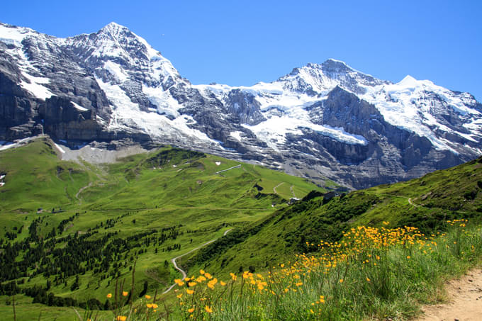 Männlichen to Wengen Trail