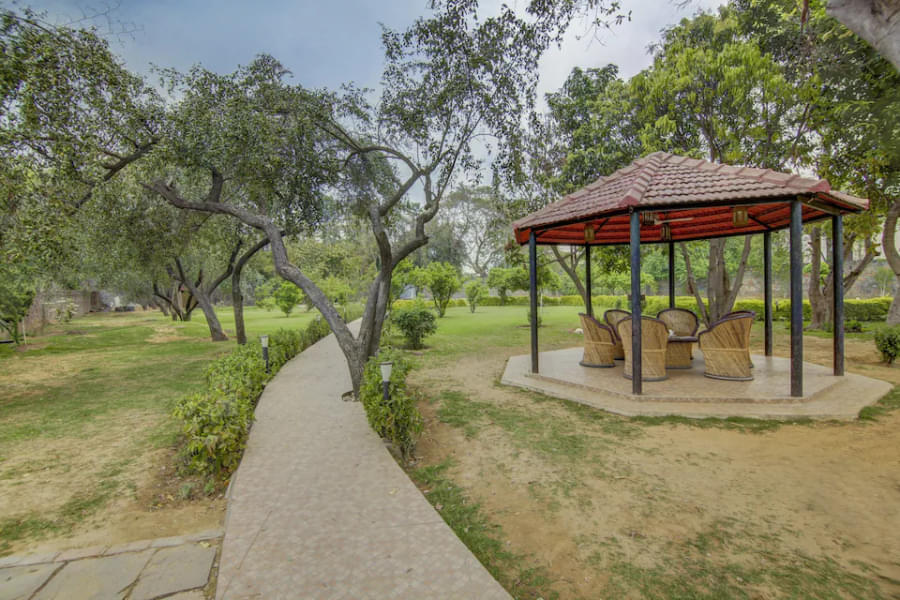 Farm Stay With A Private Pool In Manesar Image