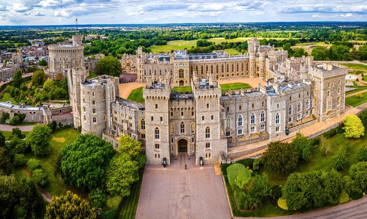 Exterior of Windsor Castle