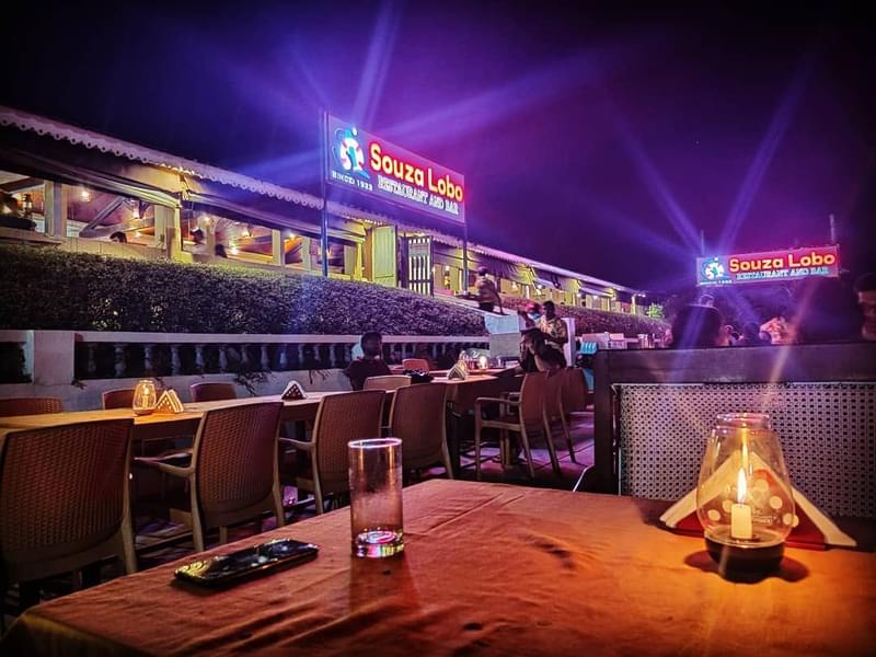 Candle Light Dinner In Calangute, Goa Image