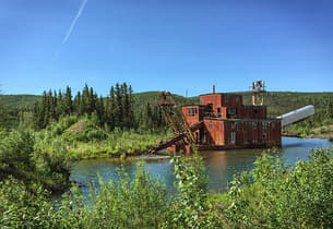 Alaska Gold Dredge, USA