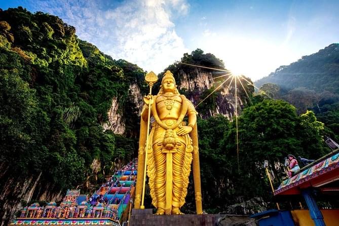 Marvel at the majestic beauty of Batu Caves
