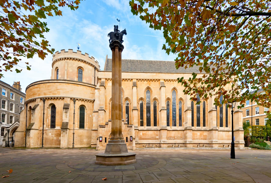 Visit the popular Temple Church in London