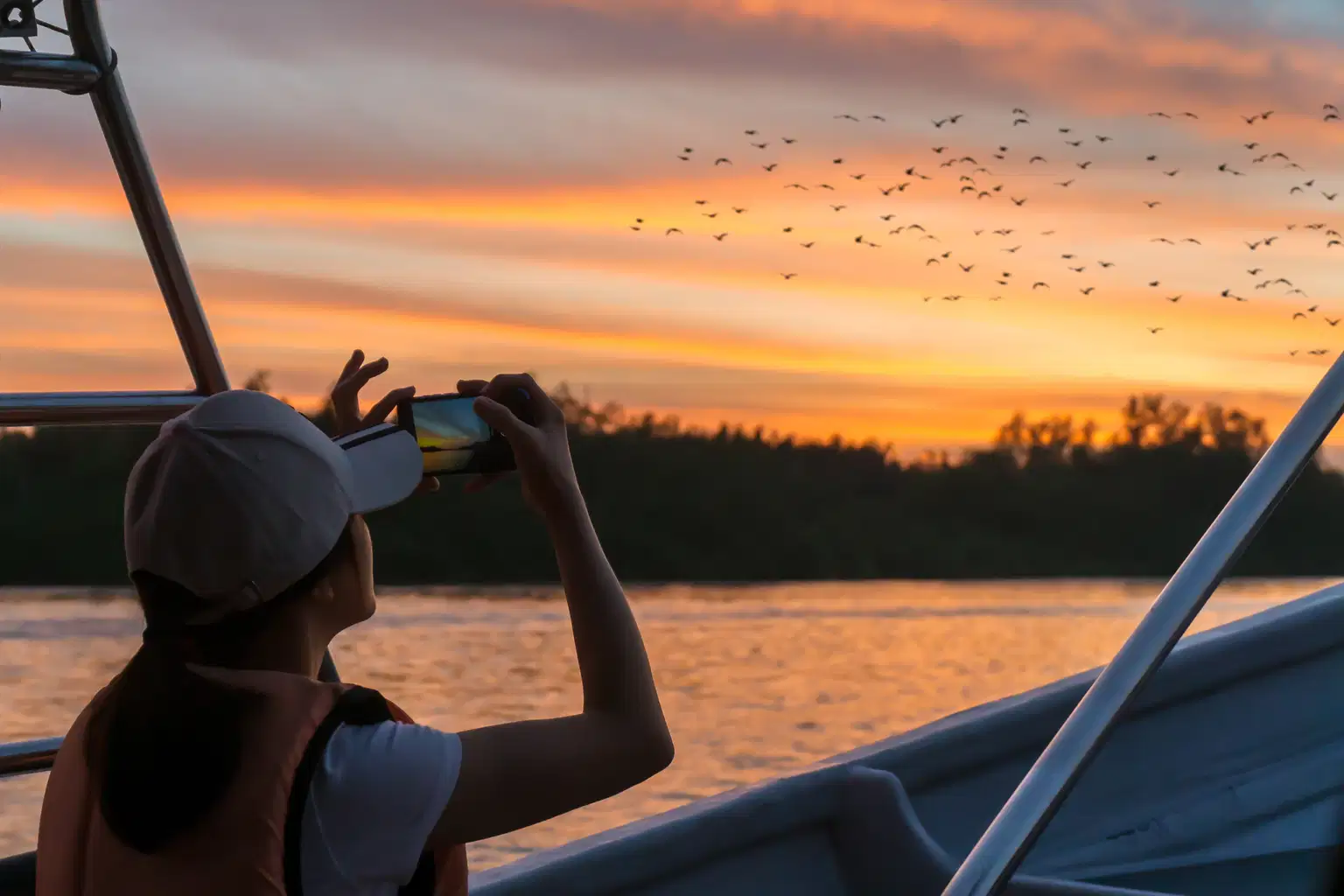 Sunset Boating in Pondicherry
