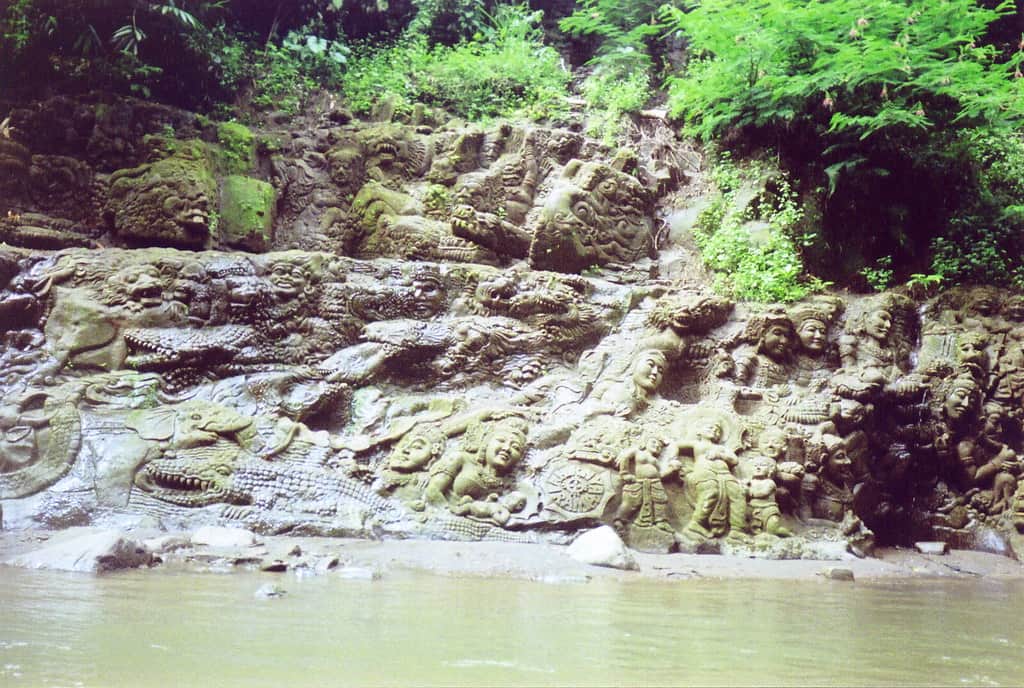 Mahabharata reliefs