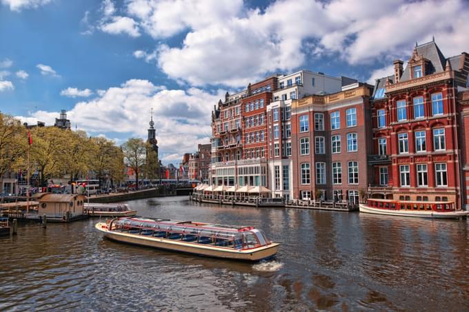 Blue Sky Boat Amsterdam Canal Cruise