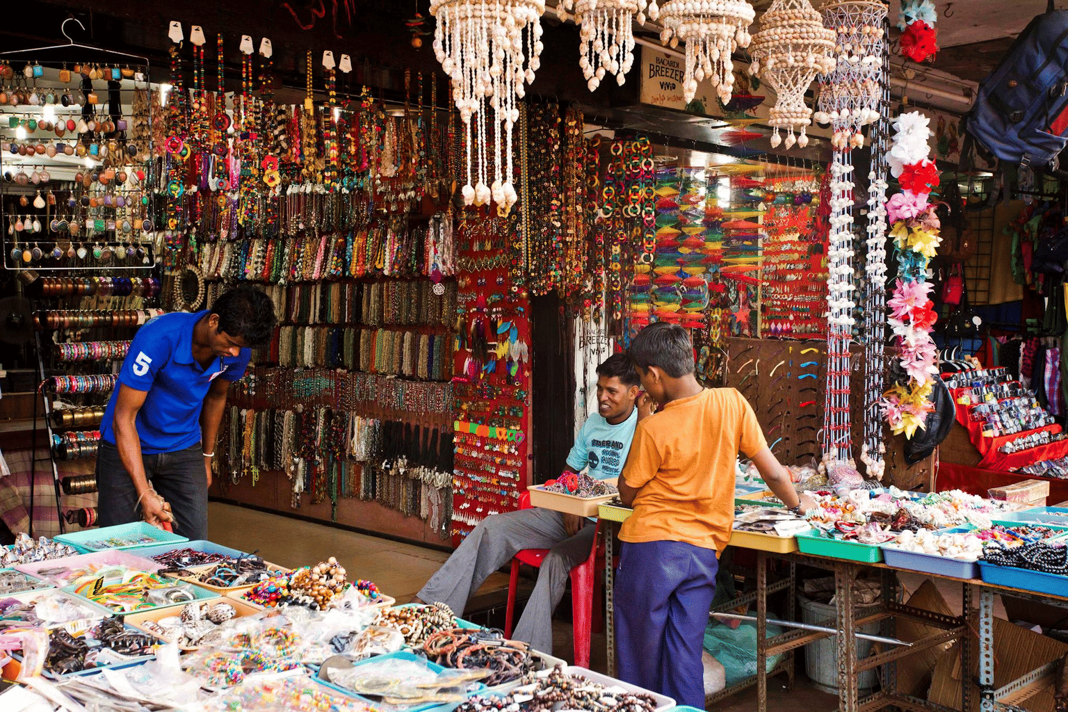 Shopping at Agonda Beach