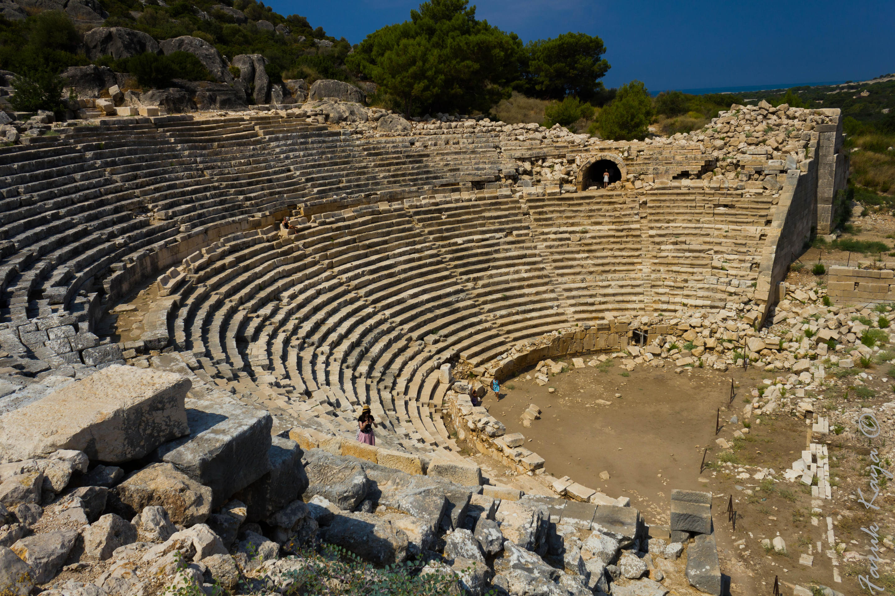 Ancient Theater of Delphi Overview