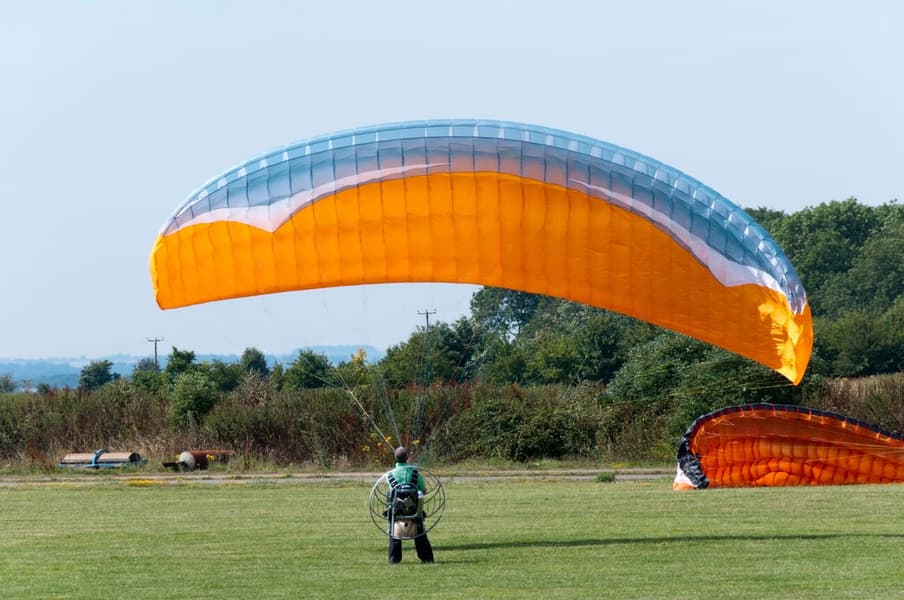 Powered Paragliding In Nandi Hills Image
