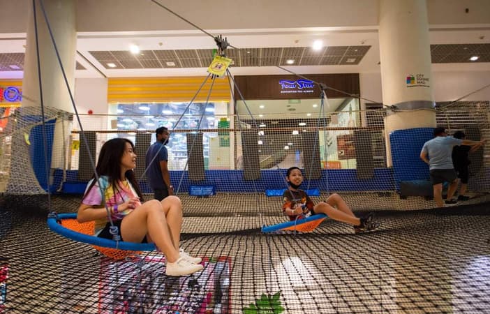Experience a day full of fun with your family at Airzone, Singapore